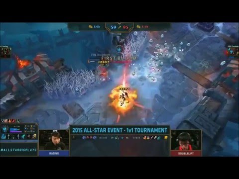 Doublelift vs Kasing 1v1 | Crazy clutch ending!