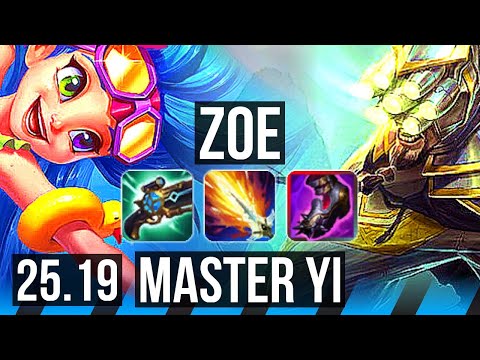 ZOE vs MASTER YI (MID) | 12/3/12 | KR Master | 25.19