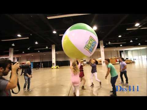 'Ross Lynch, Garrett Clayton, Chrissie Fit and more from "Teen Beach Movie" at the 2013 D23 Expo