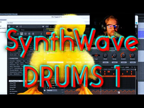 🥁SynthWave Drums Production 📼 Part 1