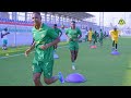 OKELLO PACOME WALIVYOONGOZA KIKOSI MAZOEZI YA KWANZA BAADA YA KUTUA ZANZIBAR MECHI VS AL AHLY