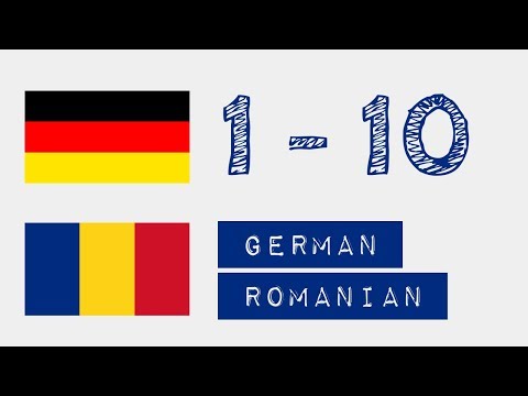 Numere de la 1 la 10 în limba germană