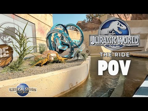 Jurassic World: The Ride - POV - Universal Studios Hollywood