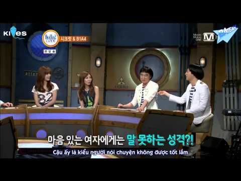 [Vietsub] 130603 Beatles Code 2 - Ep 64 - B1A4 & Secret 3/4