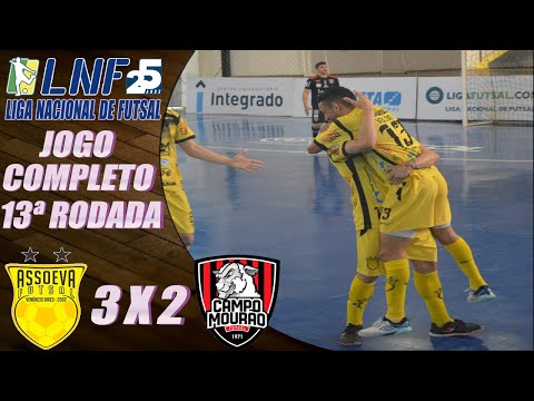 JOGO COMPLETO Assoeva 3x2 Campo Mourão | 13ª Rodada | LNF 2020 (11/10/2020)