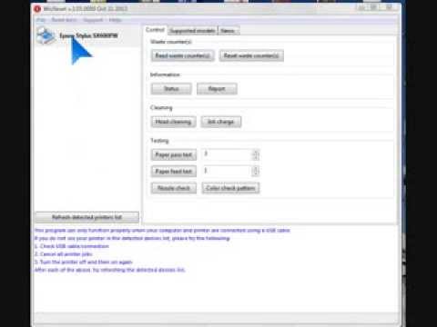 comment demonter une imprimante epson sx510w