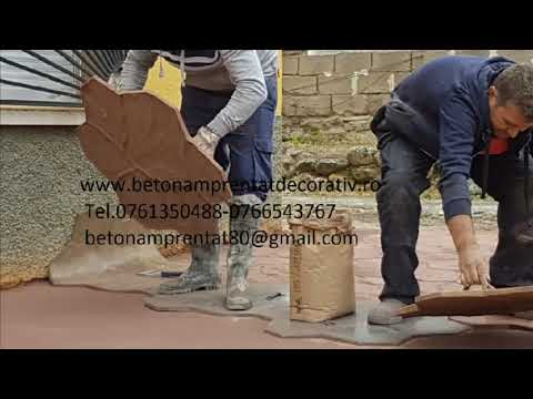 Beton Amprentat Perișor  Dolj Tel.0761350488 ,0766543767