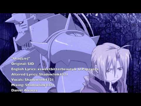 Anime Songs & Music (With Lyrics) - ENGLISH 'Uso(Lie)' Fullmetal Alchemist  Brotherhood - Wattpad