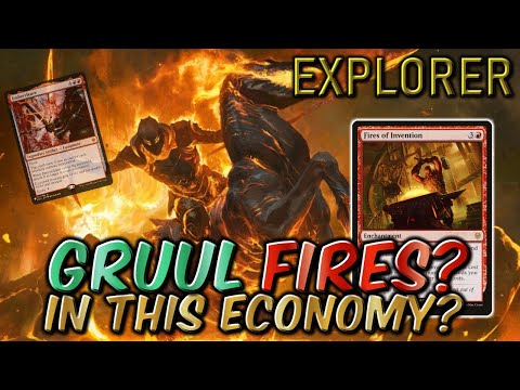 Gruul Fires | Looking For That Turn 5 Big Damage! | Explorer BO3 Ranked | MTG Arena