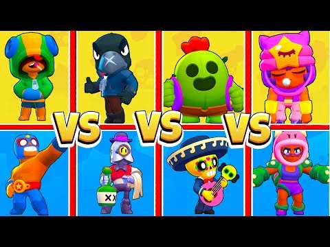 ОЛИМПИАДА ЛЕГИ ПРОТИВ РЕДКИХ! ЛЕО ПРОТИВ РОЗЫ ПРОТИВ СЭНДИ ПРОТИВ ПОКО! BRAWL STARS