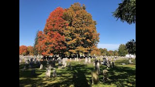 2020 -10 Connie Lown  - Gravestone Cleaning at the Rhinebeck Cemetery