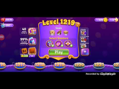 Wonka's World of Candy Level 1219 Fail