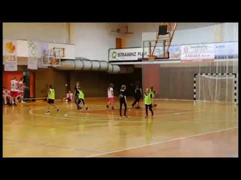 PREDSTAVITEV ŽENSKE EKIPE U11 NA TEKMI ČLANOV KK LITIJA