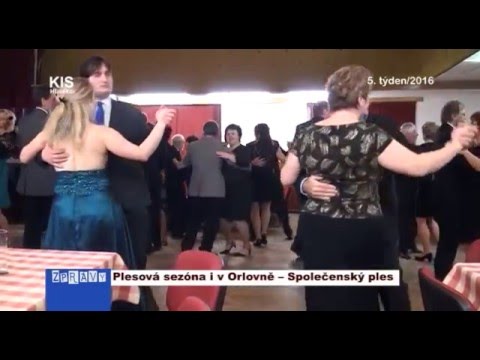 Plesová sezóna i v Orlovně – Společenský ples
