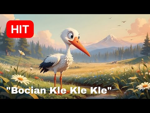 Piosenka o Bocianie "Bocian Kle Kle Kle" - Piosenka dla Dzieci