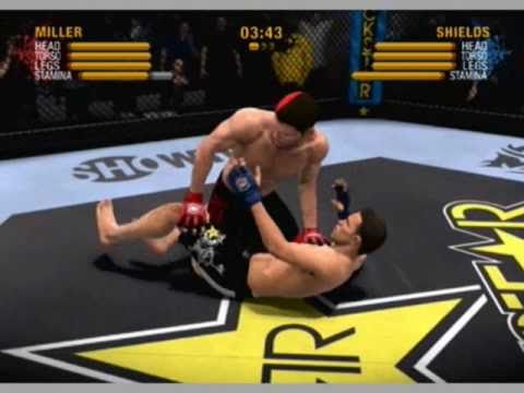EA MMA DEMO Gameplay: Alistair Overreem vs Bobby Lashley with commentary