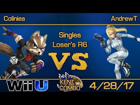 Colinies (Fox) vs AndrewT (ZSS, Ryu) | KC50 Smash 4 LR6