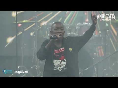 Andrea The Vocalist performing Uhambo at Amplifaya Festival 2022 in Harare