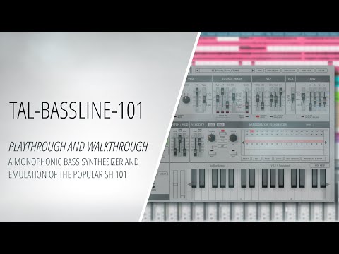 Free Download TAL-BassLine-101 v4.1.0 U2B macOS-MORiA