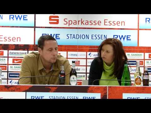 Pressekonferenz vor dem Auswärtsspiel in Hüls