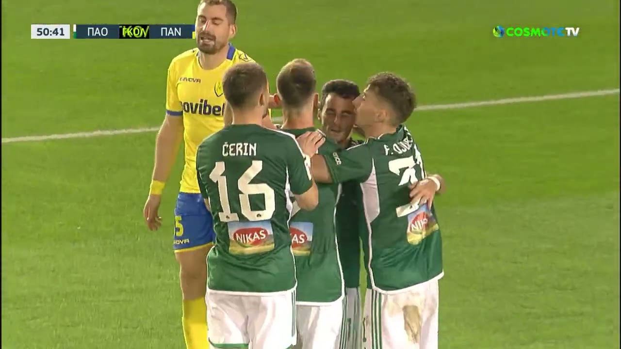 Highilights: Panathinaikos – Panetolikos 2-1 | pao.gr