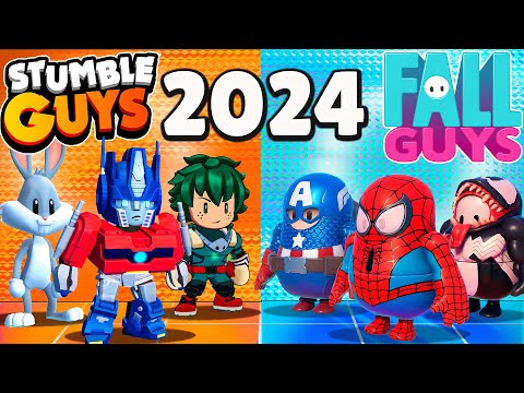 Stumble Guys VS Fall Guys in 2024!