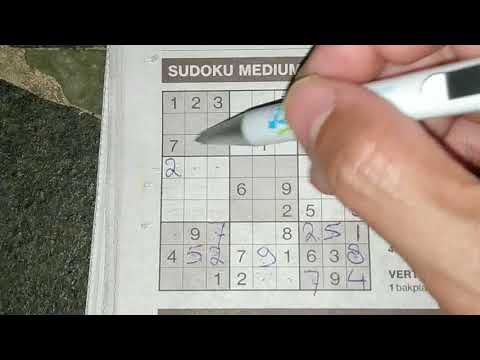 No manual needed for this Medium Sudoku puzzle (with a PDF file) 06-24-2019