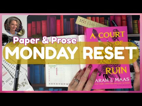 Weekly Plan With Me || Paper & Prose Ep. 1