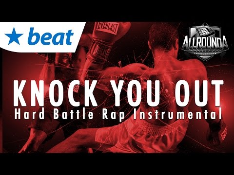🔥  Angry Hard Battle Rap Beat 2017 x Hip Hop Instrumental 2017 - KNOCK YOU OUT - by Allrounda