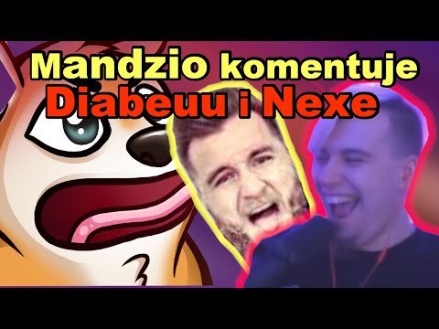 Mandzio komentuje Diabeuu WYZYWAJĄCEGO widzów, Nexe GINIE podczas Minecraft Speedrun - Mandzio Shoty