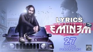 Tribute To Eminem Lyrics | Emiway Bantai