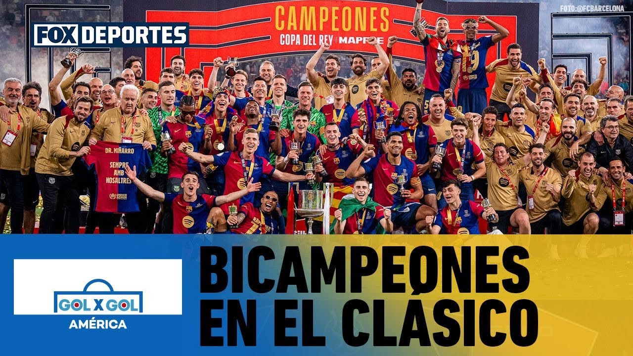 🥳🏆 ¡BICAMPEONATO DEL BARÇA! Conquista de nuevo la Supercopa de España | GolXGol