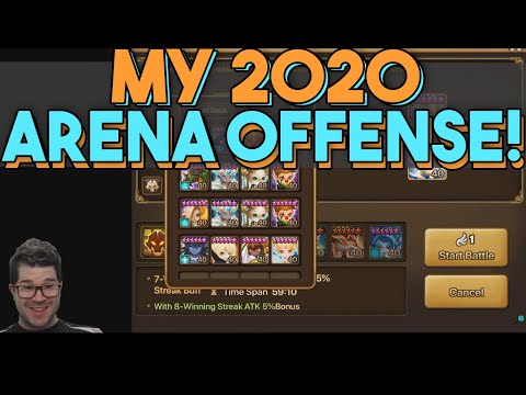 2020 Arena Offense Teams!  (+Beast Rider Lore! in SUMMONERS WAR!)