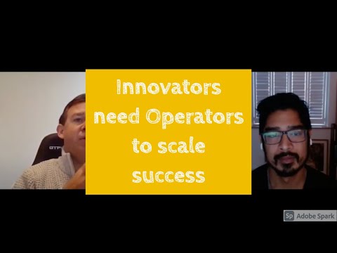 Part 3: Innovators need operators to scale success