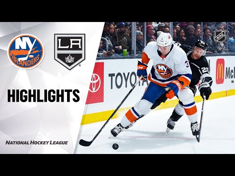 NHL Highlights | Islanders @ Kings 11/27/19