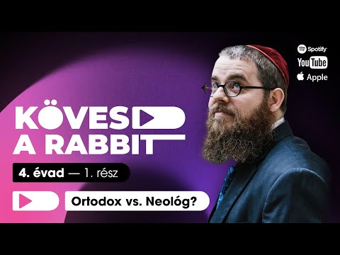 Kövesd a rabbit podcast 35 – Ortodox vs. Neológ?