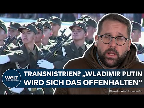UKRAINE-KRIEG: "Risiko für Russland"! – Wird Wladimir Putin Transnistrien als Brückenkopf nutzen?