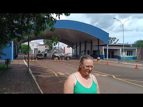 San Antonio, Prov. de Misiones, un desastre, una villa Miseria. Lado Brasilero pujante. 1/26