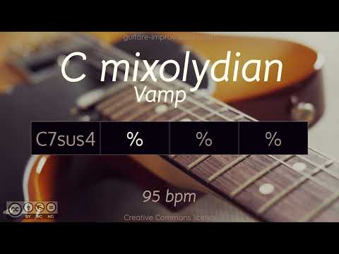 C Mixolydian - Backing Track