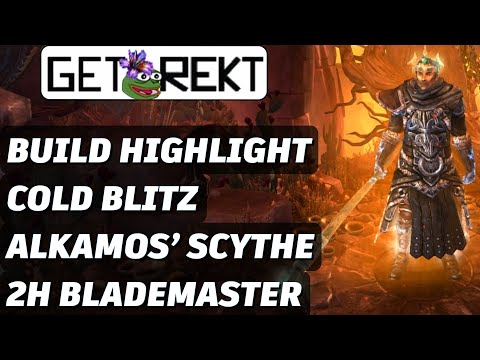 [HC] Grim Dawn Build Guide - Alkamos' Scythe Blademaster, 2h cold Blitz