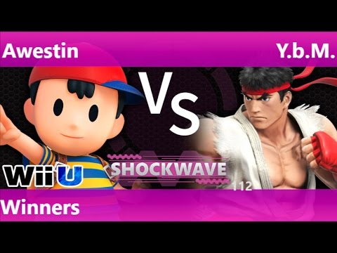 SW 112 - SS | Awestin (Ness) vs Y.b.M. (Ryu) Winners - Smash 4