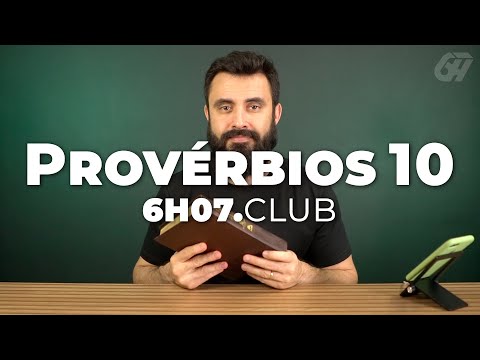 Provérbios 10 | Vai na Bíblia #6h07club