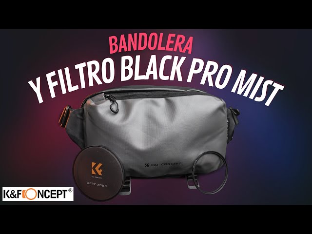 Vídeo relacionado con K&F CONCEPT Bolsa Camara Fotografica, Moda Bandolera Camara, Bolso Bandolera Ligera Camera Bag, Bandolera Ajustable para Cámara Fotográfica Adecuado para cámaras SLR/DSLR, Negro