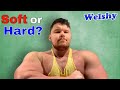 Bodybuilder Soft vs HARD muscle