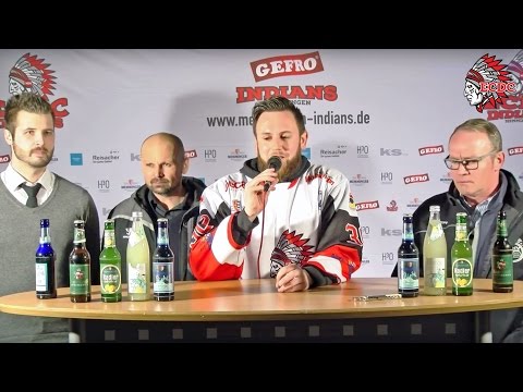 4. Spielt. BEVVR 2016/17 - ECDC Memmingen - EHV Schönheide - Pressekonferenz