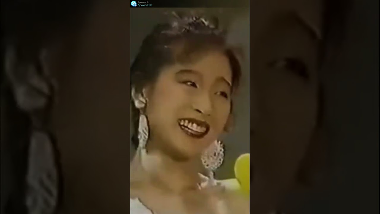 優秀スター賞　中森明菜　I  MISSED  THE  SHOCK#shorts #中森明菜