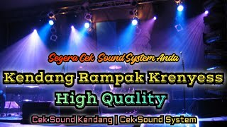 Download lagu Musik Cek Sound Kendang Rampak Enak Banget | High, Midle, Low nya dapet banget, Cek Sekarang!!! mp3