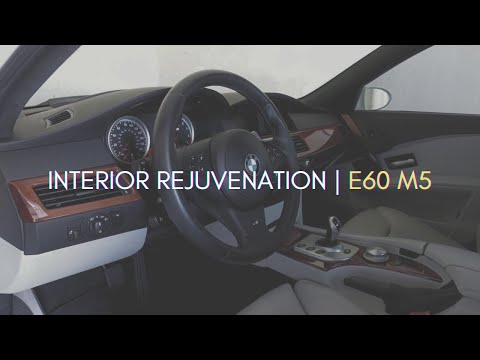 Detailing The Interior of my CHEAP BMW M5 - COMPLETE REJUVENATION