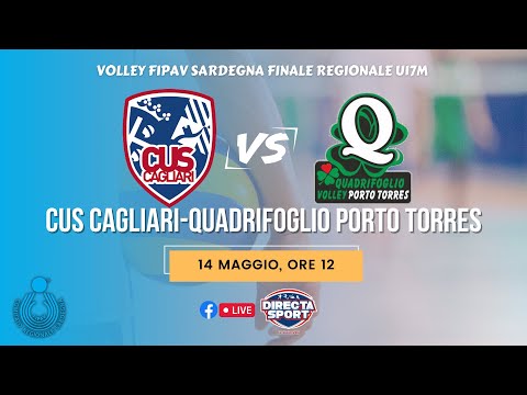 Volley Fipav Sardegna Finale Regionale U17M - Cus Cagliari-Quadrifoglio Porto Torres (0-3)