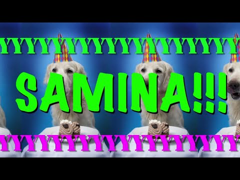 HAPPY BIRTHDAY SAMINA! - EPIC Happy Birthday Song
